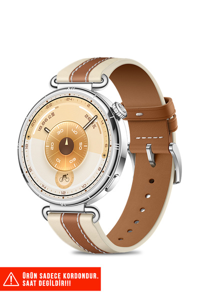 Nezih Case Huawei Watch Gt6 41mm / Gt5 41mm / Gt5 Pro 42mm / Gt4 41mm Compatible Launch Leather Band 18mm