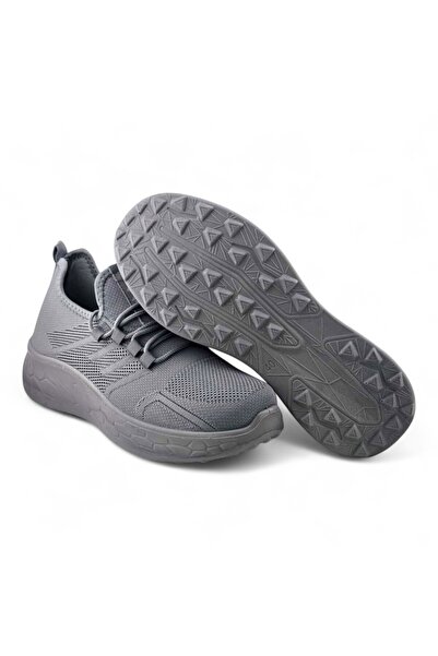 Stone Lightweight Knitted Sneakers