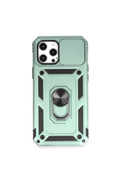 eco port Iphone 12 pro max case pars lens ring silicone - green