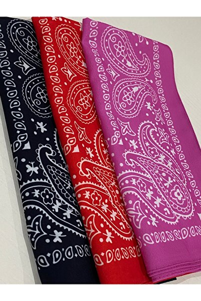 kurukafagift Bandana Fular Desenli Figürlü Model