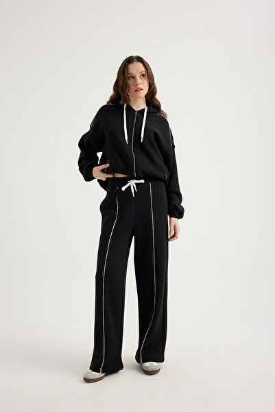 SEVİLEN Fleto Piped Detail Tracksuit Set