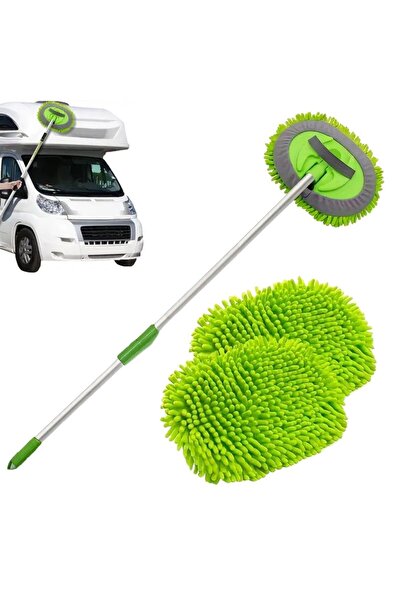 Skygo BUFFER® Yedek Mikrofiber Bezli Oto Yıkama Mop Seti