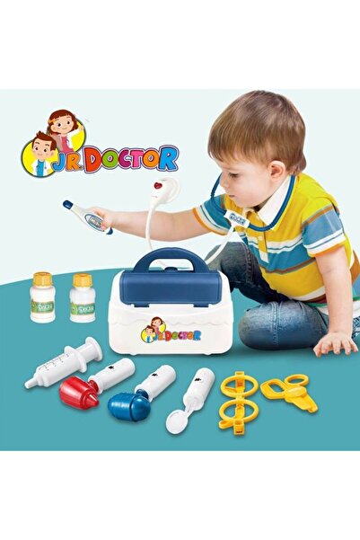 Junior Doc Medical Play Kit with Sound & Lights Tools for Children – 10 Pieces