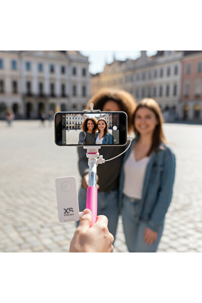 Şıktek Profesyonel Selfie Çubuğu 93 CM Monopod Telefon-Tablet-Aksiyon Selfie ...