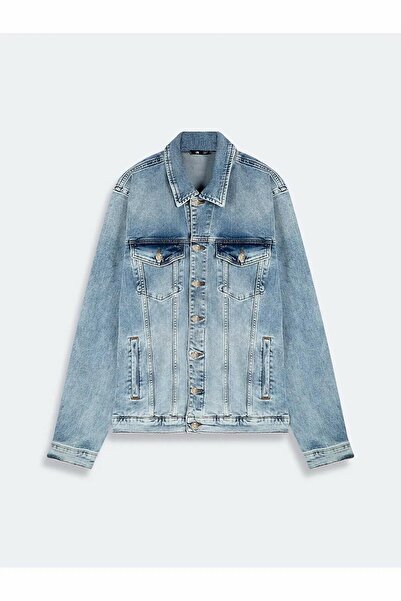 Ltb Jachetă de blugi pentru bărbați Sımeon Velan Wash