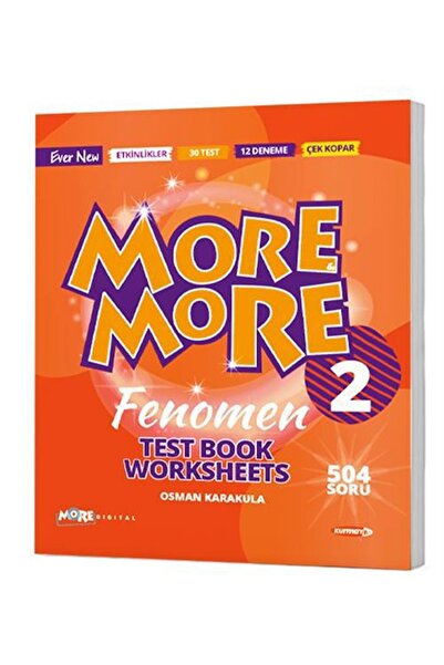 Kurmay Yayınları Kurmay Elt More and More 2.Sınıf Testbook Worksheets 2024 BASIM
