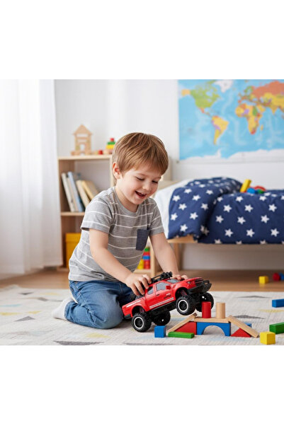 BuradaBuldun سيارة جيب فاخرة للطرق الوعرة مع أضواء وموسيقى - مع نظام تعليق، و...