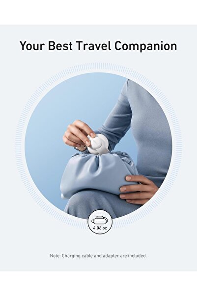 Anker شاحن السفر اللاسلكي القابل للطي MagGo 3 في 1 MagSafe Qi2 بقوة 15 وات (أسود)