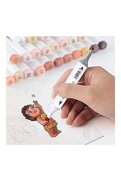 Primo Plus 36-Piece Drawing Twin Marker Painting Pen Set