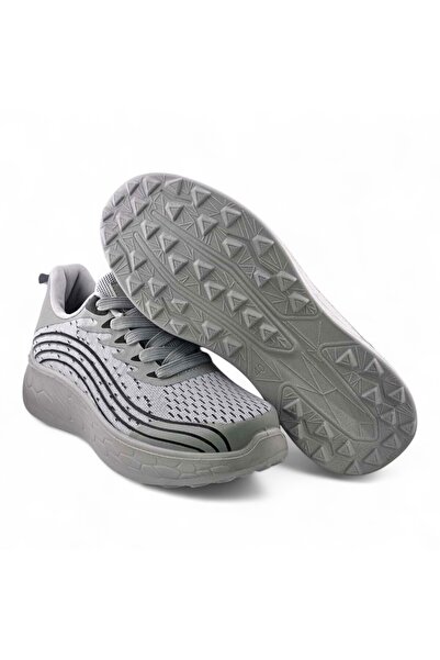 Stone Knitted Comfort Sneakers for Everyday Wear