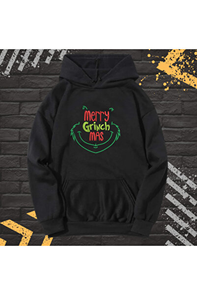 OEM Unisex Hoodie with Embroidery, Grinch, Cotton