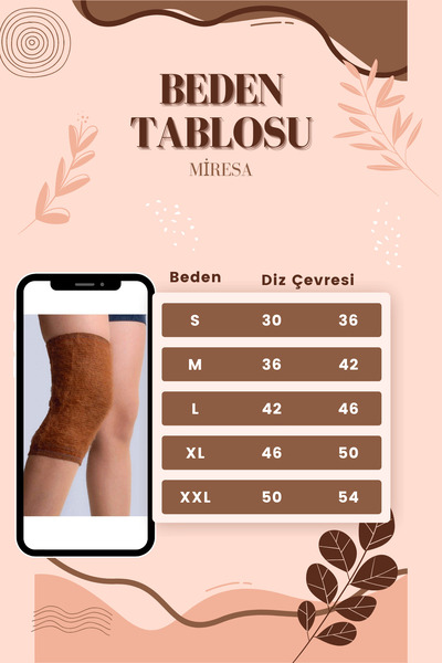 miresa Pain Relief and Warmth, Sports and Daily Use Knee Brace Set