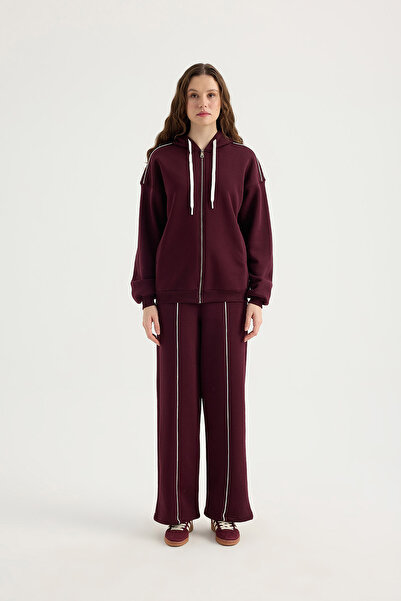 SEVİLEN Fleto Piped Detail Tracksuit Set