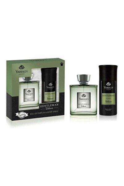 YARDLEY عطر جنتلمان أوربان أو دي تواليت مع بخاخ مزيل عرق للجسم 100ملليلتر