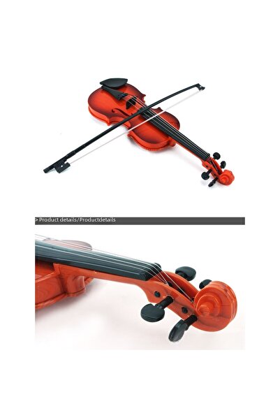 OEM Children's musical toy violin, adjustable, plastic, 7-14 years