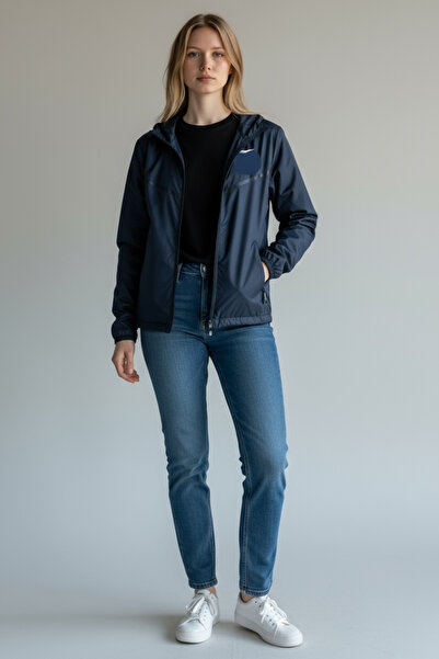 Butik Nk Slimfit Waterproof Raincoat Jacket with Fleece Inside