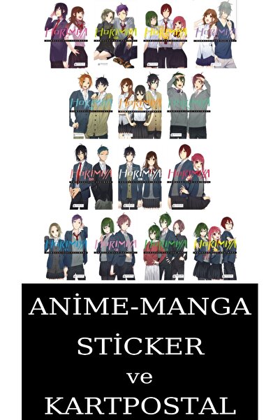 Akılçelen Horimiya 1-2-3-4-5-6-7-8-9-10-11-12-13-14 Manga Seti (14 KİTAP) / A...