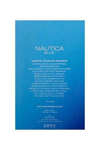 Nautica Blue Perfume 100ml