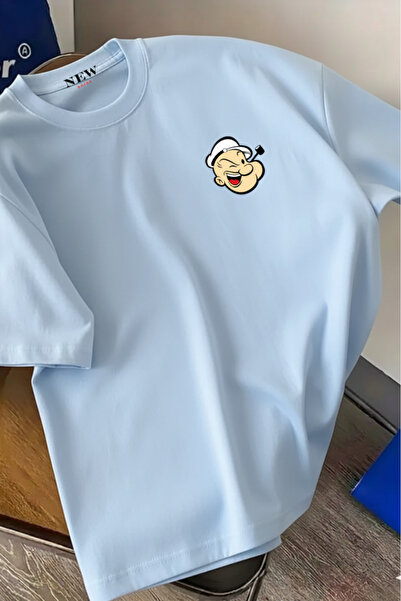 New Shine Basile Reis cu imprimeu supradimensionat tricou