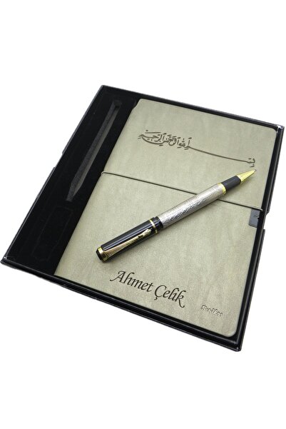 Signator Scrikss İsme Özel Verona Defter(Besmeleli) + İsme Özel Besmele Kalem...