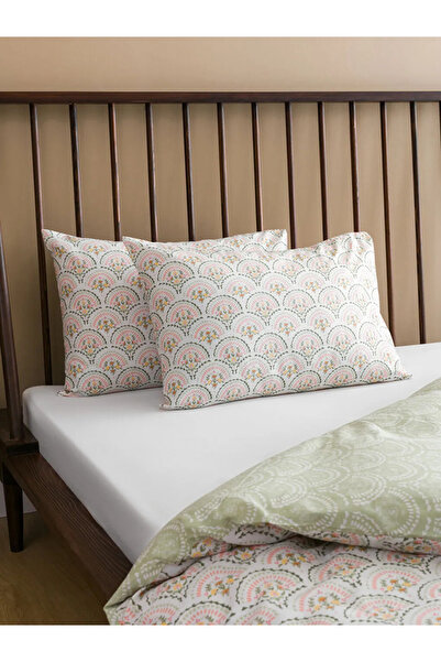 LC Waikiki Lcw Home Mixed Floral Pattern Double Duvet Cover Set