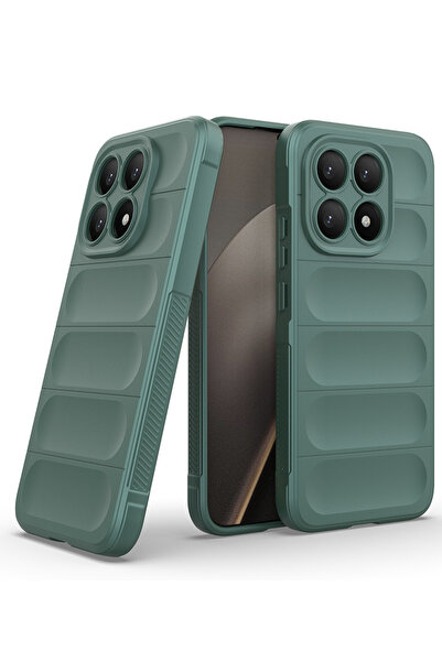 Rivor غطاء متوافق مع هاتف شاومي مي 15 تي مع حماية للكاميرا، لا يترك بصمات الأ...