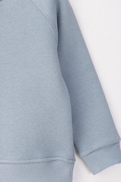 PODİUM GİYİM Yeni İçi Polar Unisex Çocuk 3 İp Şardonlu Alt Üst Takım- Pijama Takımı