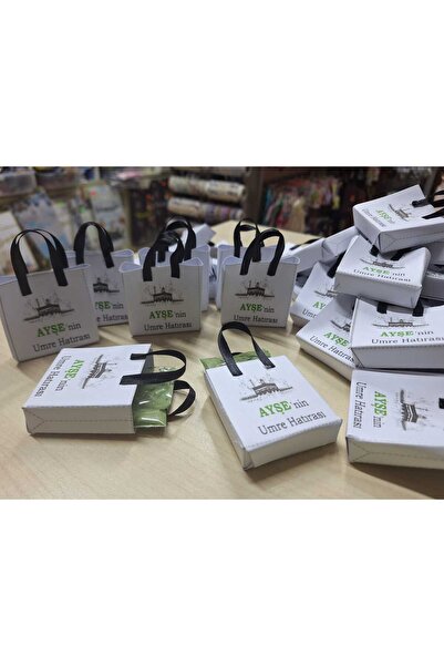 Büşra Süsleme HEDİYELİK KINA UMRE HATIRASI 30 ADET