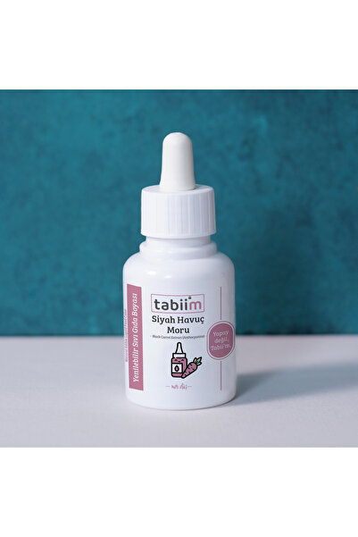 Tabii Store Tabii’m Yenilebilir Sıvı Gıda Boyası Siyah Havuç Moru 20 Gr