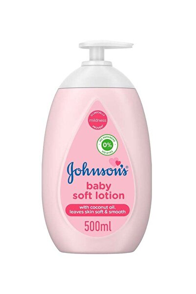 Johnson's لوشن بيبي سوفت، يترك البشرة ناعمة وملساء