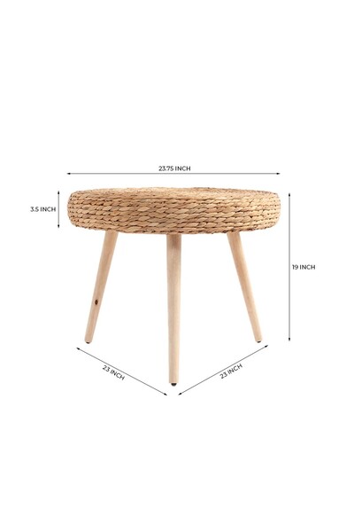HOME AURAA Natura Hyacinth Semi Outdoor Coffee Table