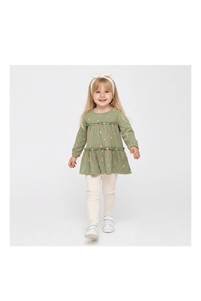 minella kids Girl Child 2/5 Years Old Bandana Floral Patterned Suit