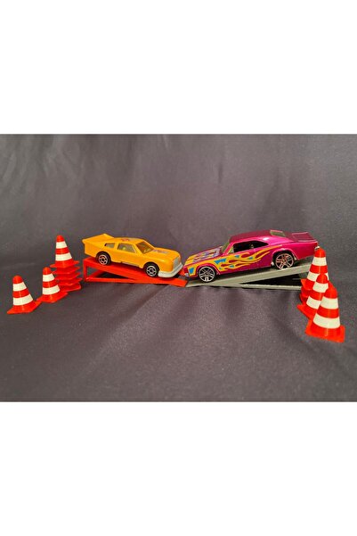 Eta3d Mini Trafik Konisi ve Araç Sergileme Seti 14 lü set