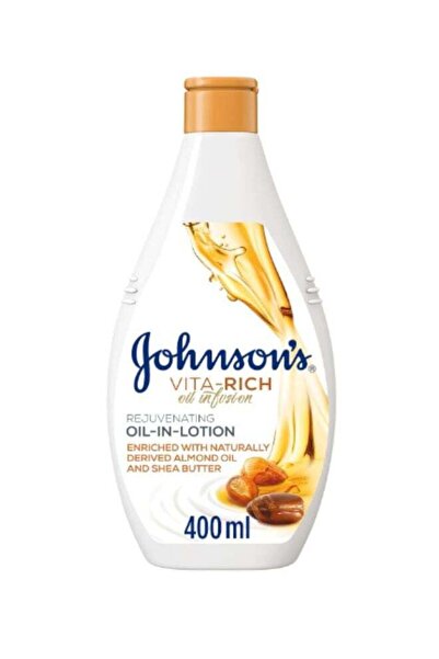 Johnson's Oil-based body wash for skin renewal, 400ml