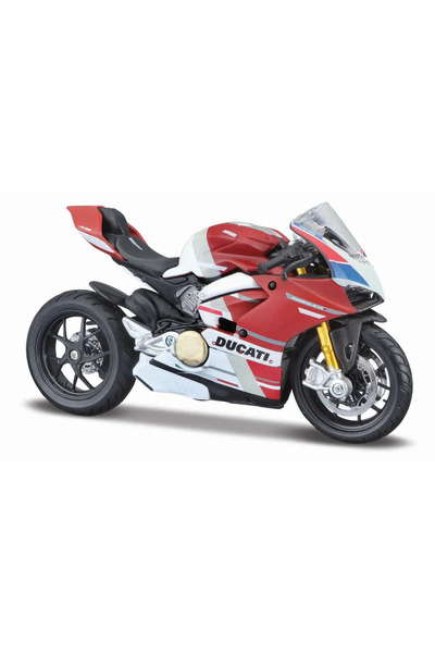 Maisto METALLIC MOTORCYCLE WITH STAND SPECIAL EDITION DUCATI PANIGALE V4 S CORSE SCALE 1 TO 18