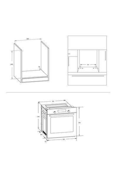 Samus BUILT-IN OVEN SC620G4B