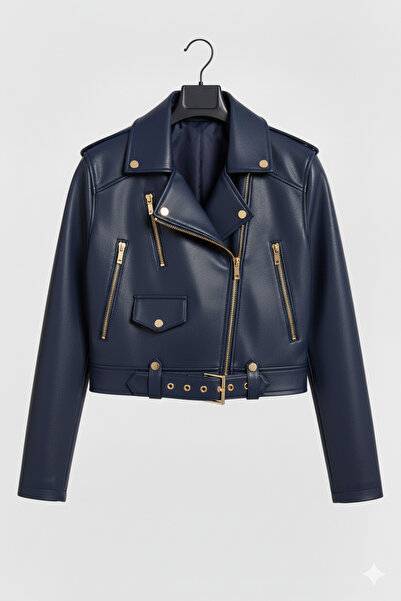 VESİBELLA KADIN DERİ CEKET %100 HAKİKİ DERİ CEKET