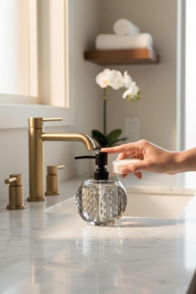 Shila موزع صابون سائل أكريليك لوكس 200 مل