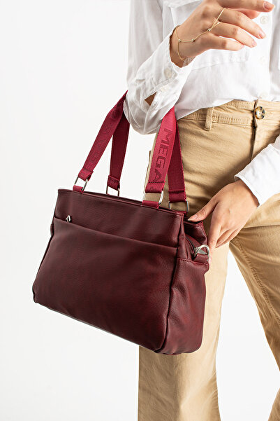 KIRASE Mega Polo Women's Soft Faux Leather Handbag and Adjustable Long Strap Shoulder Bag