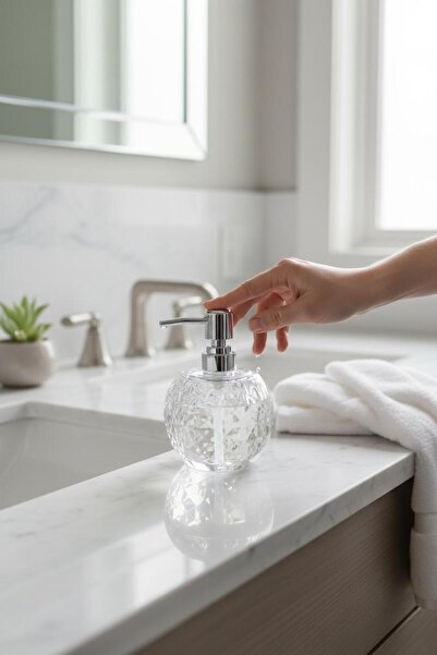 Shila موزع صابون سائل أكريليك لوكس 200 مل