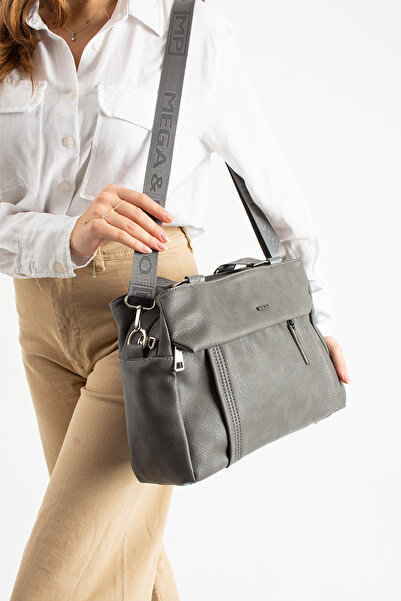 KIRASE Mega Polo Women's Soft Faux Leather Handbag and Adjustable Long Strap Shoulder Bag