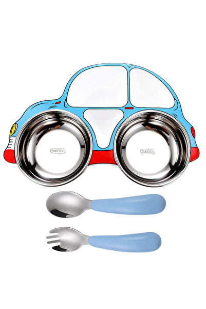 mediLOGIC Παιδικό σετ διαφοροποίησης σχήμα αυτοκινήτου, ανοξείδωτο ατσάλι, μα...