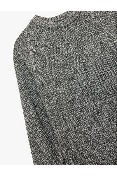 Koton Regular Fit Long Sleeve Basic Crew Neck Knit Sweater