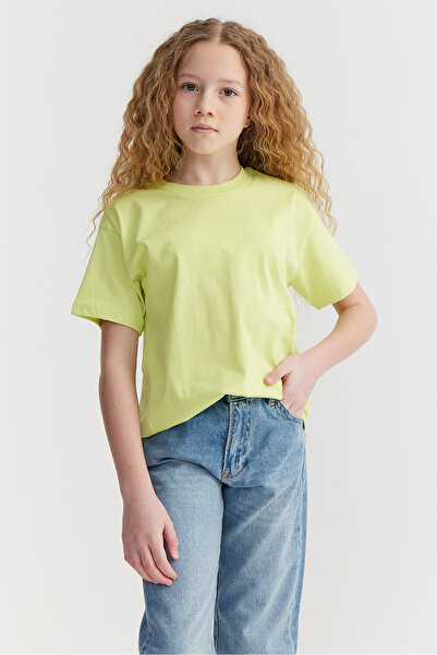 PAULMARK Girl's Basic T-shirt