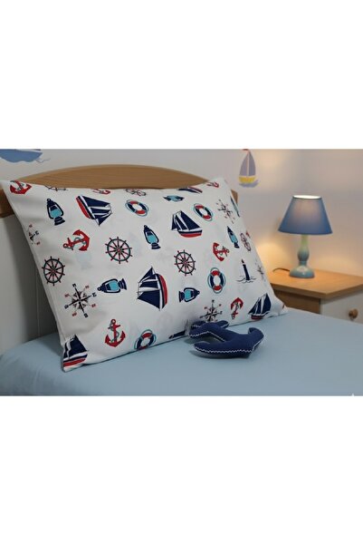 ARTUNHOME ⛵   Ranforce Blue Sailing Pillowcase – Bring the Freedom of the Win...