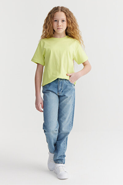 PAULMARK Girl's Basic T-shirt