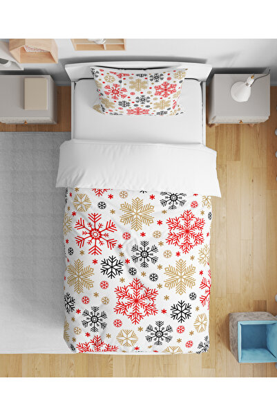 Home طقم غطاء لحاف رقمي ثلاثي الأبعاد لعام مطبوع بدون ملاءات للنوم بتصميم ندف...