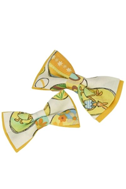 Papileon Father-son Easter Eggs bow tie set