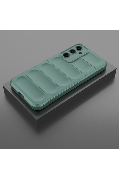 Nezih Case Samsung Galaxy A17 Compatible Stylish Silicone Cover Case with Flexible Hollowed Out Back Surface Design