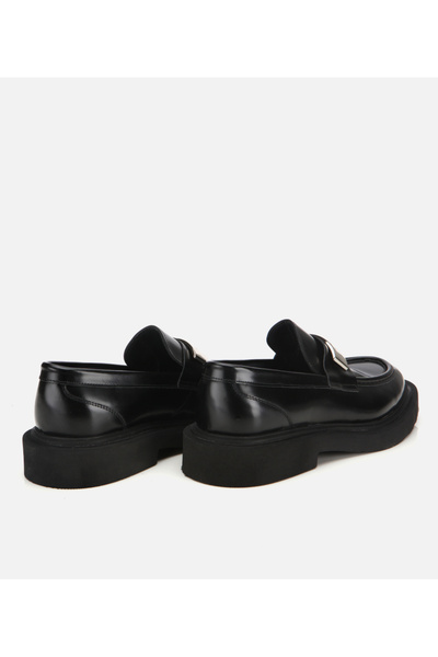 Hotiç Erkek Açma Deri Metal Tokalı Hafif Tabanlı Klasik Loafer